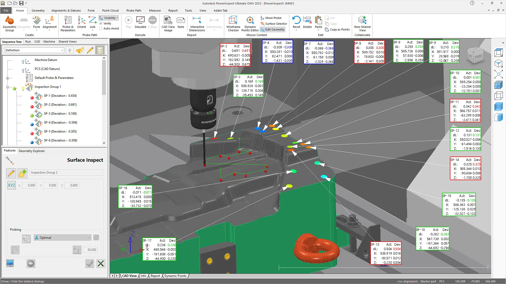 Autodesk Fusion with PowerInspect