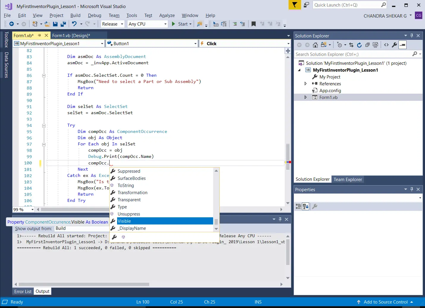 Inventor API Training Course | Design Consulting | Autodesk Gold Partner