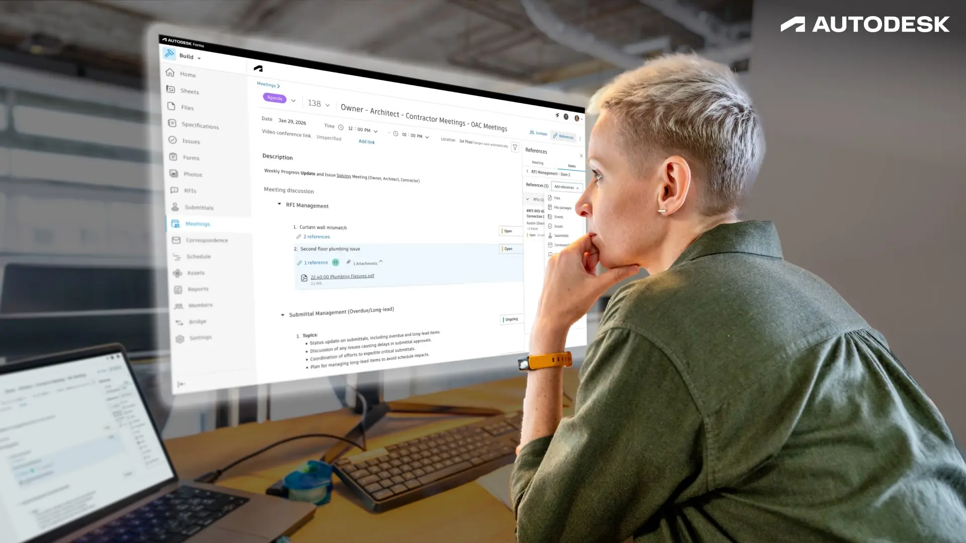 Autodesk Forma Build Essentials enhancing construction project management workflows