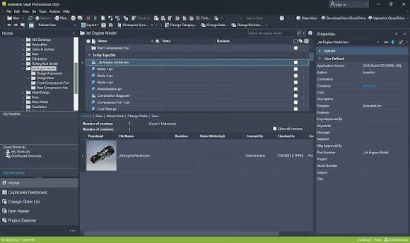 Autodesk Vault for Inventor Users - Engineer using Autodesk Inventor with Vault data management interface | Design Consulting | Autodesk Gold Partner
