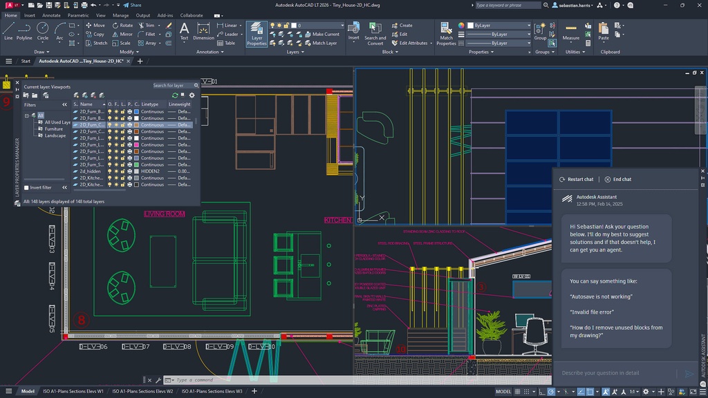 Autodesk AutoCAD Revit LT Suite 2027 interface showcasing design capabilities