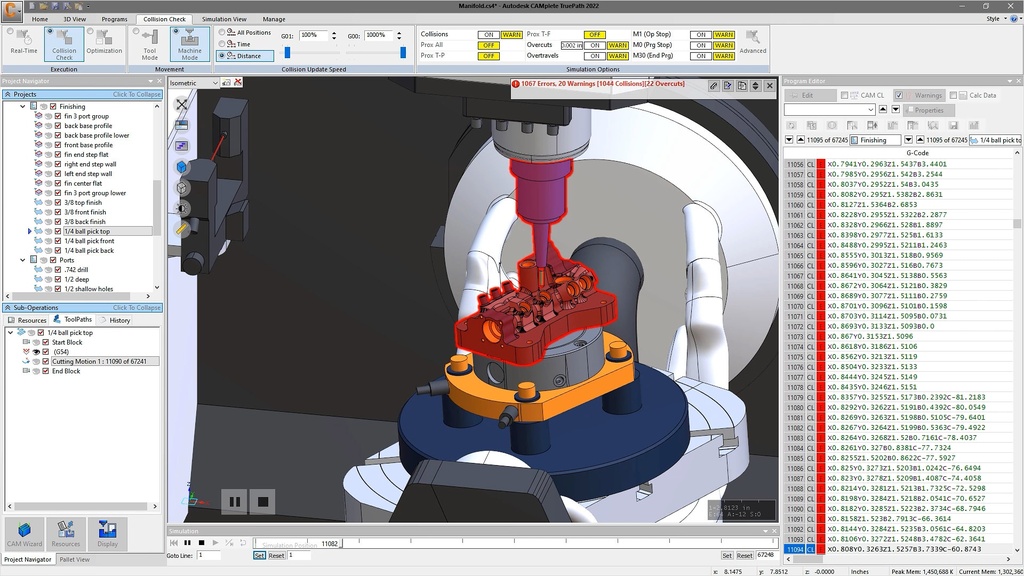 Autodesk Fusion CAMplete software interface overview