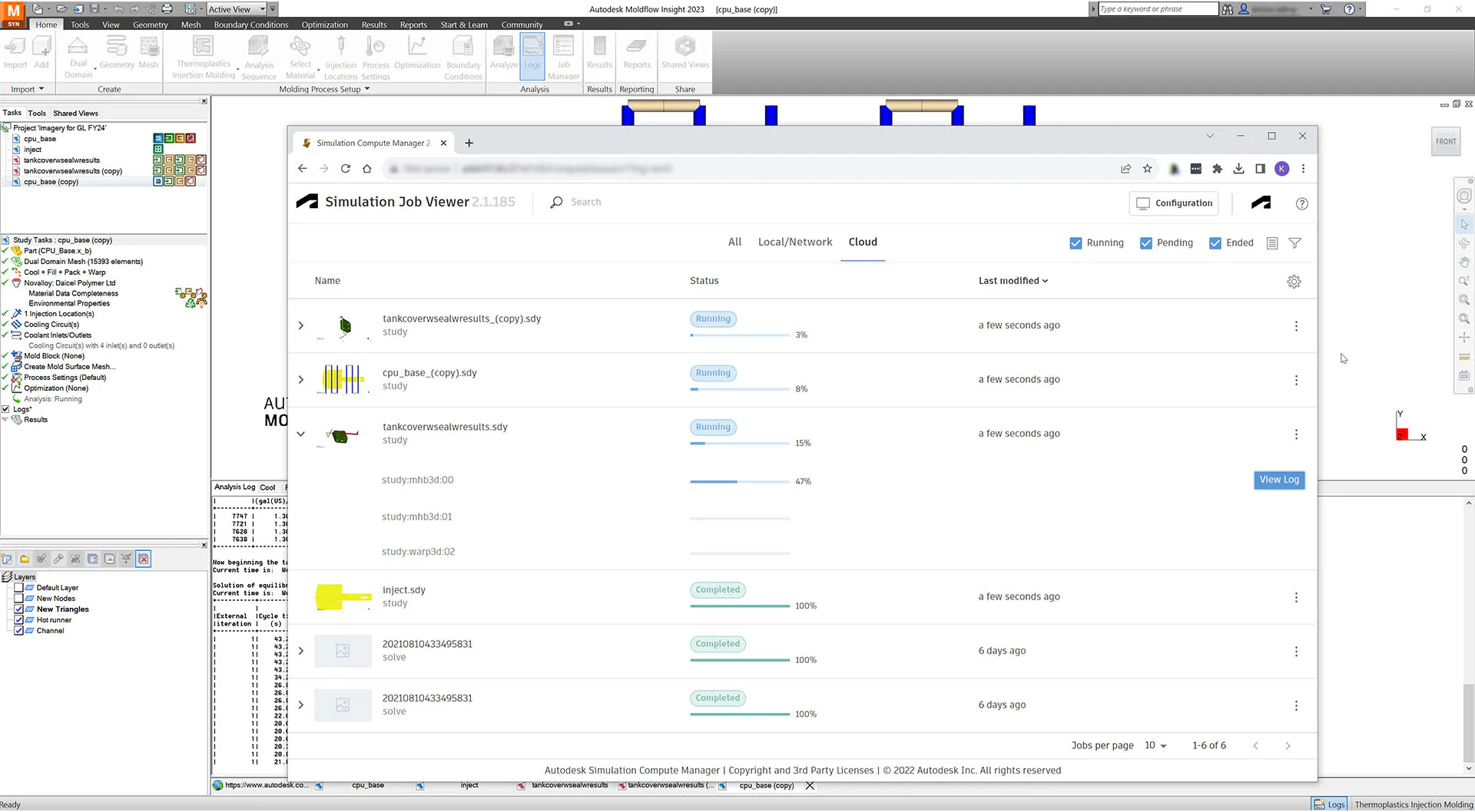 Autodesk Moldflow 2027 showcasing advanced solver capacity for flexible mold design solutions