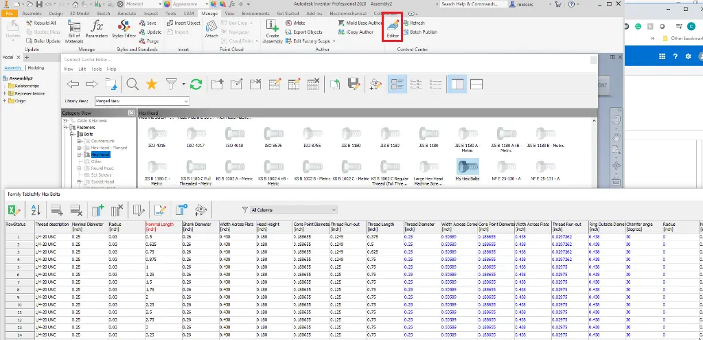 Autodesk Inventor Content Center Training Course 1.webp