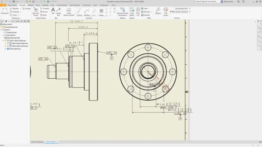 Autodesk Inventor 2D Detailing Training Course 3.webp