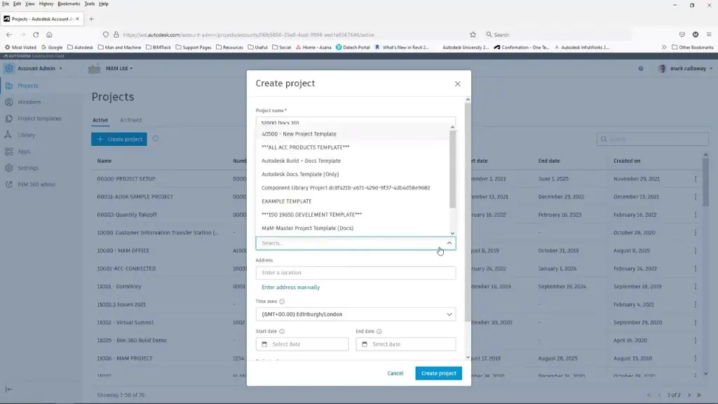 Autodesk Construction Cloud -Autodesk Forma Template Setup Training Course 7.webp