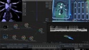 3D robot model in Autodesk Flame's node editor