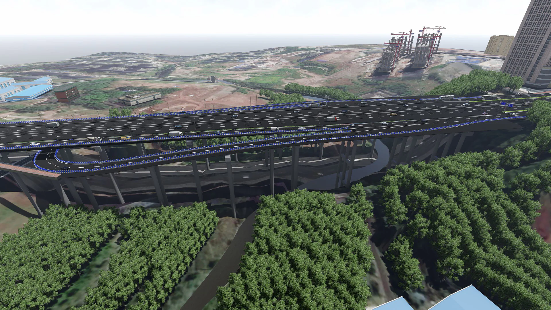 Chongqing Architectural Design Institute using Autodesk Infraworks for civil engineering visualization